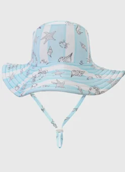Kids/BOY Aqua Blu Sun Hat