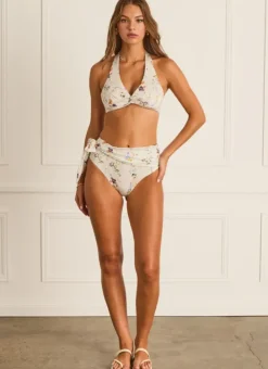 Women Aqua Blu Melody High Waist Pant