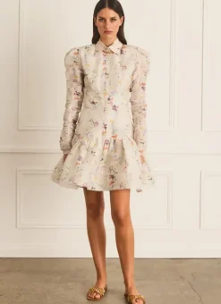 Women Aqua Blu Nina Mini Dress