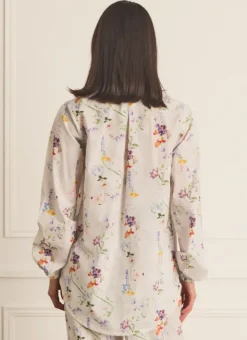 Women Aqua Blu Odilia Beach Shirt