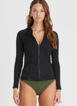 Women Aqua Blu Lyla Rash Guard (SAMPLE)