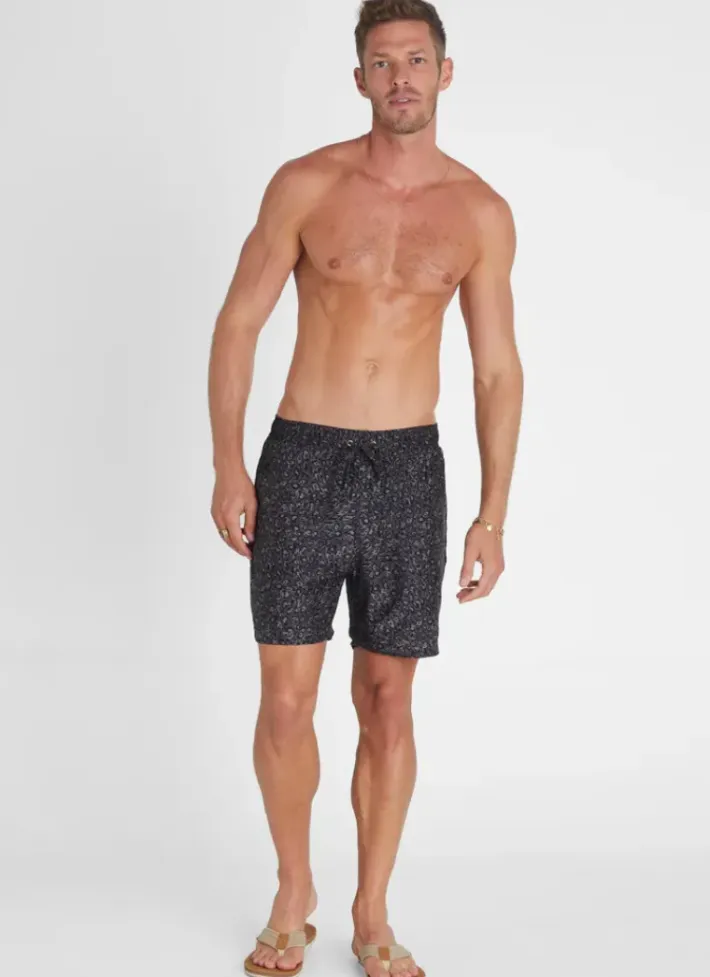 Women Aqua Blu Ocelot Taylor Shorts
