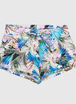 Kids Aqua Blu Lycra Boardshorts
