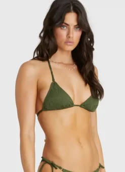 Women Aqua Blu Aurora Triangle