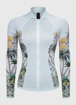 Women Aqua Blu Lyla Rash Guard