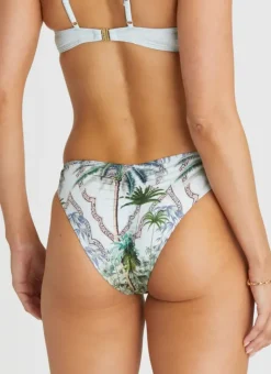 Women Aqua Blu Mila Cheeky Pant