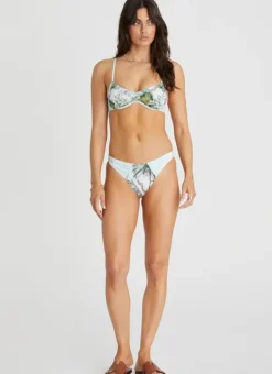 Women Aqua Blu Mila Cheeky Pant