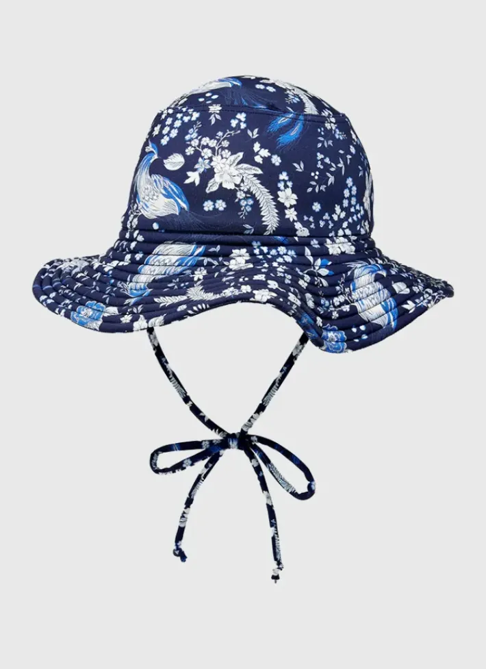 Kids Aqua Blu Lycra Hat