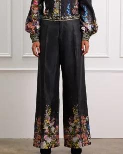 Women Aqua Blu Perennial Chloe Pants
