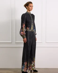 Women Aqua Blu Perennial Chloe Pants