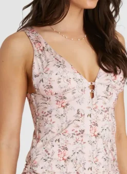Women Aqua Blu Katie Tankini