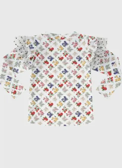 Kids Aqua Blu Long Sleeve Rash Vest