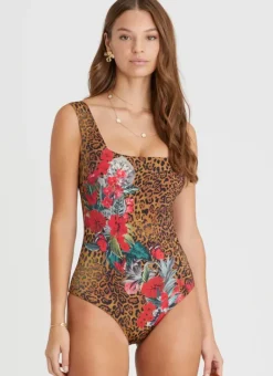 Women Aqua Blu Vero DD/E Cup One Piece