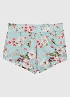 Kids Aqua Blu Lycra Boardshorts