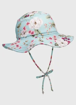 Kids Aqua Blu Lycra Hat