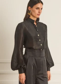 Women Aqua Blu Hazel Blouse