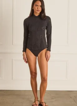 Women Aqua Blu Lyla Rash Guard