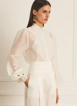 Women Aqua Blu Hazel Blouse