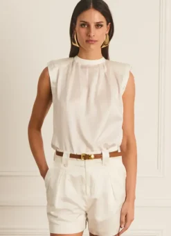 Women Aqua Blu Klara Top