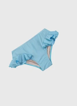 Kids Aqua Blu Stepping Stones Halter Neck Bikini Set