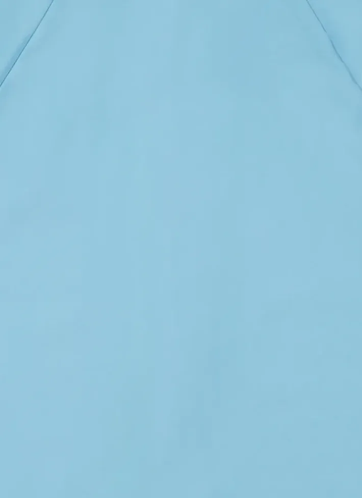 Kids Aqua Blu Stepping Stones Long Sleeve One Piece