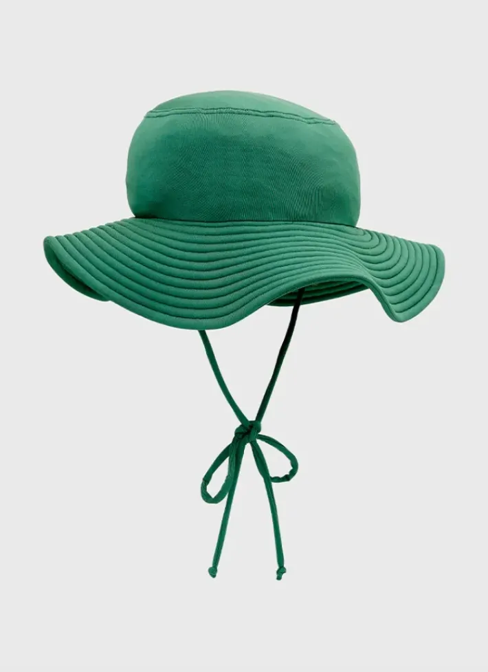 Kids Aqua Blu Stepping Stones Lycra Hat