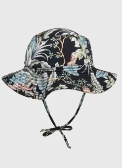 Kids/BOY Aqua Blu Lycra Bucket Hat