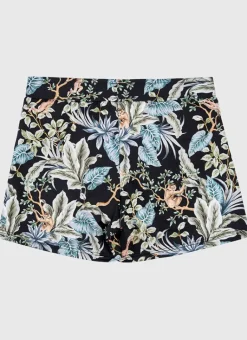 Kids Aqua Blu Lycra Swim Shorts