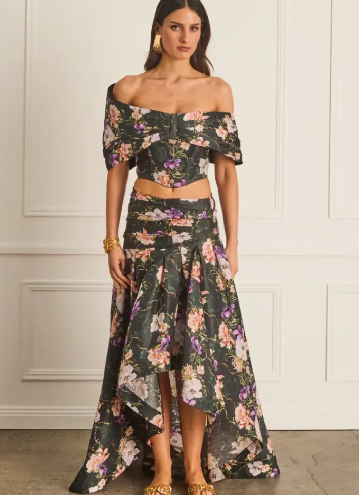 Women Aqua Blu Susanna Maxi Skirt