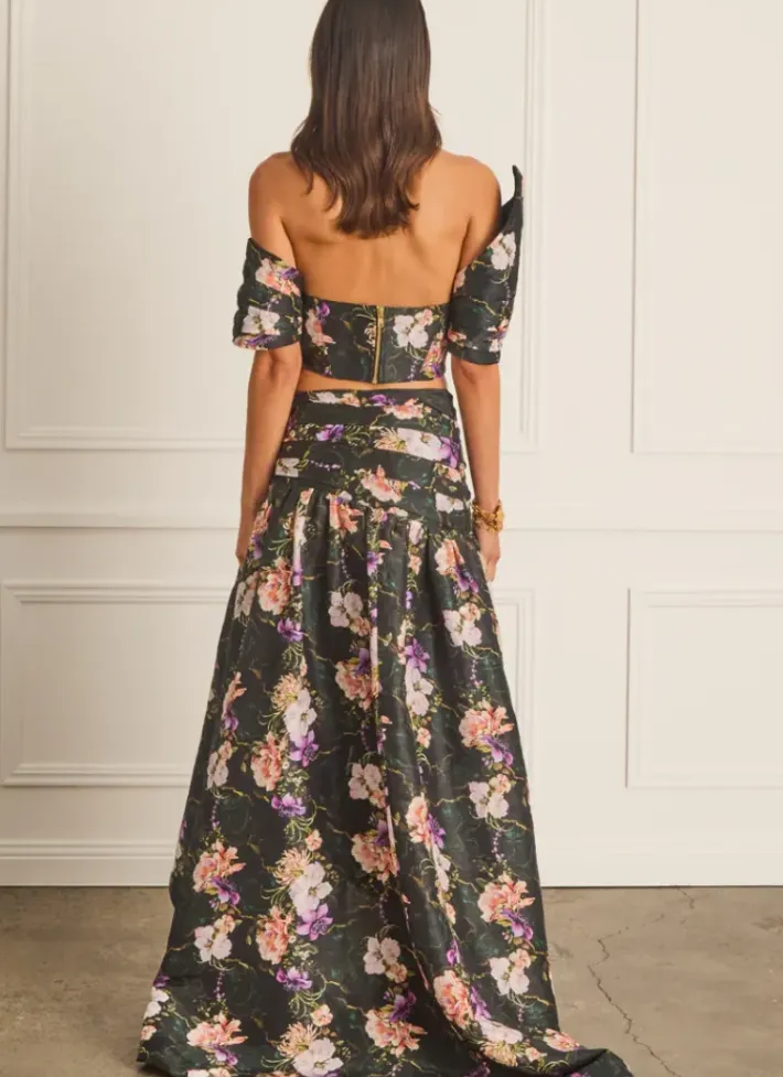 Women Aqua Blu Susanna Maxi Skirt