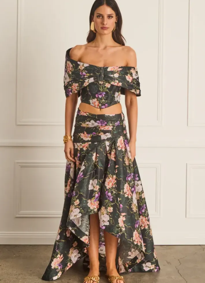 Women Aqua Blu Susanna Maxi Skirt