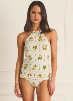 Women Aqua Blu Lawley Tankini
