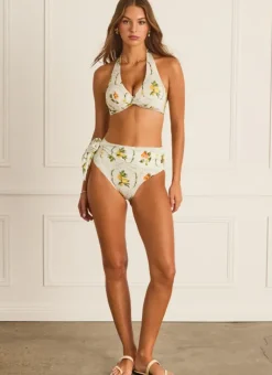 Women Aqua Blu Melody High Waist Pant