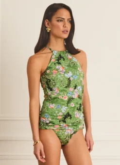 Women Aqua Blu Lawley Tankini