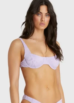 Women Aqua Blu Zara Balconette