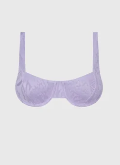 Women Aqua Blu Zara Balconette