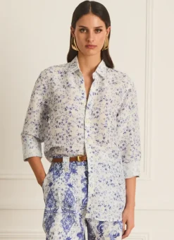 Women Aqua Blu Blake Shirt