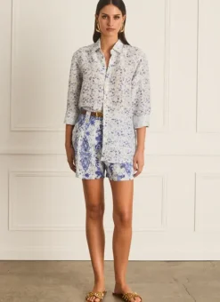 Women Aqua Blu Blake Shirt