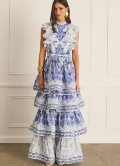 Women Aqua Blu Lily Dress