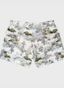 Kids/BOY Aqua Blu Lycra Swim Shorts