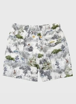 Kids/BOY Aqua Blu Running Shorts