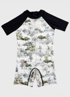 Kids/BOY Aqua Blu Sunsuit