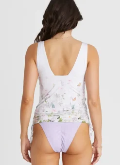 Women Aqua Blu Katie Tankini