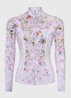 Women Aqua Blu Lyla Rash Guard